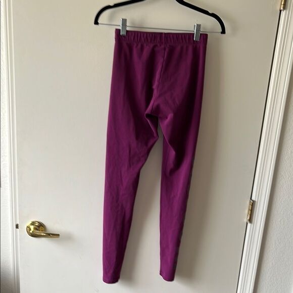 Nike Purple Leggings Soft Stretchy Fit size S GUC - Picture 3 of 8